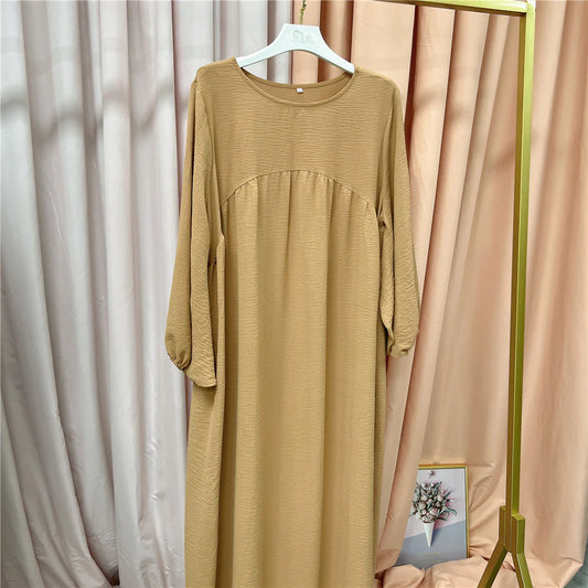 Loose Modest Maxi Dress – Lightweight Comfortable Abaya Style