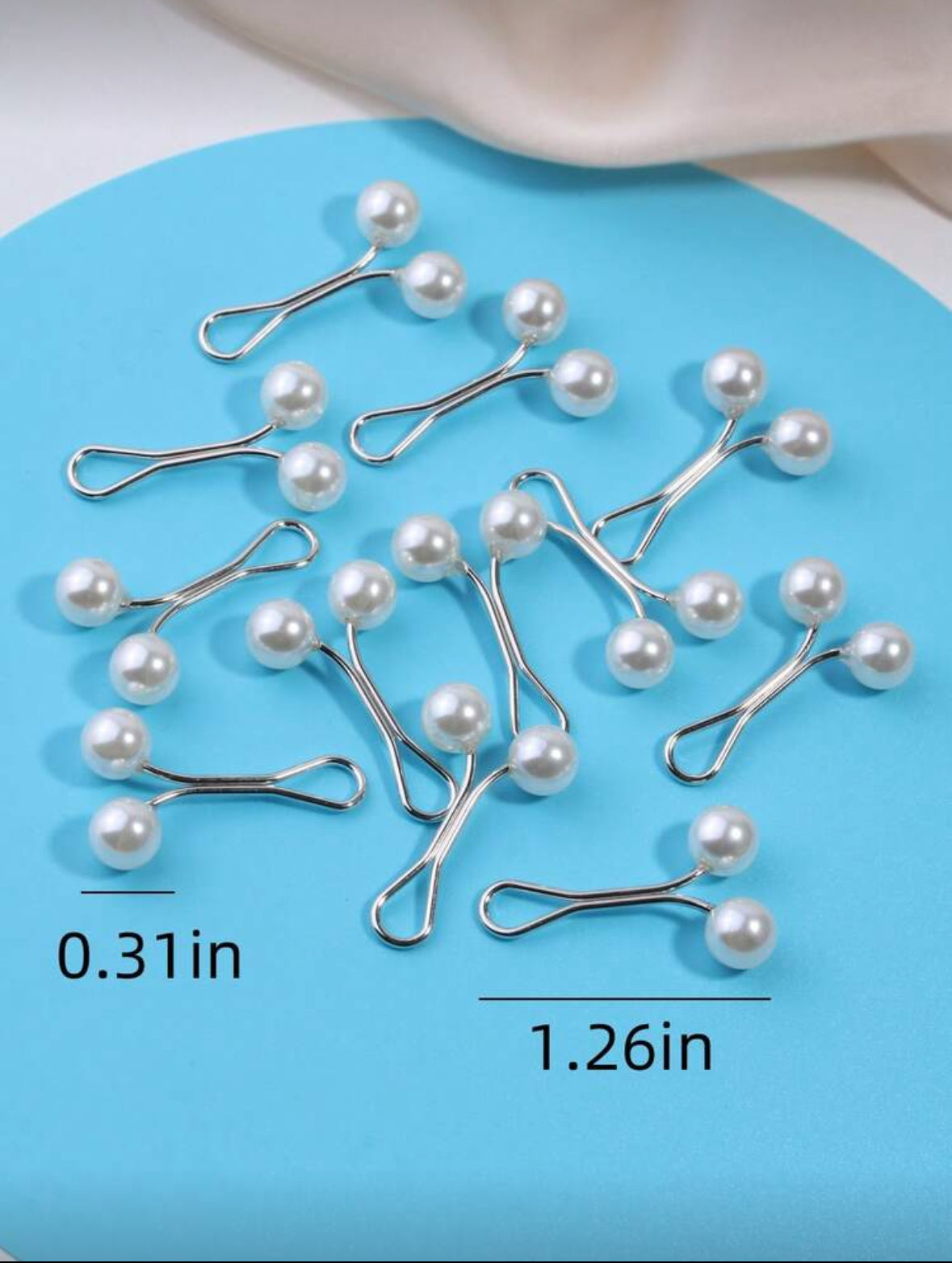 Sakina Pearl Hijab Pins — Secure & Elegant Hold
